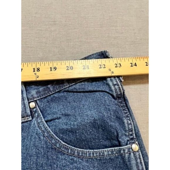 Cherokee Shorts Mens 46 Blue Denim Zip Pocketed Belted Button Men. - Picture 7 of 10